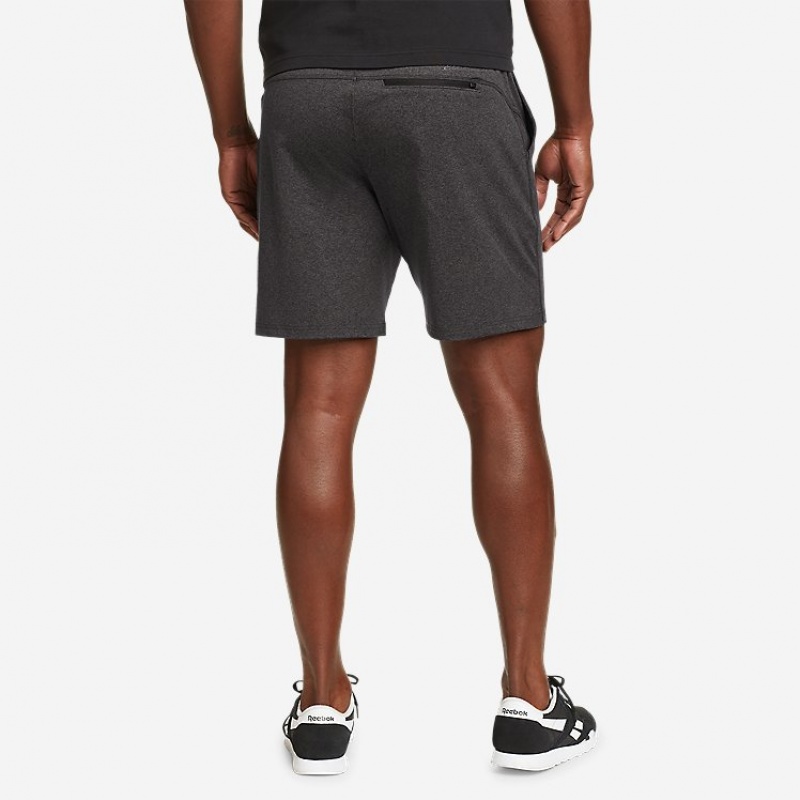 Eddie Bauer Shorts Best Price - Charcoal Htr Reso Tech Sweat Menss